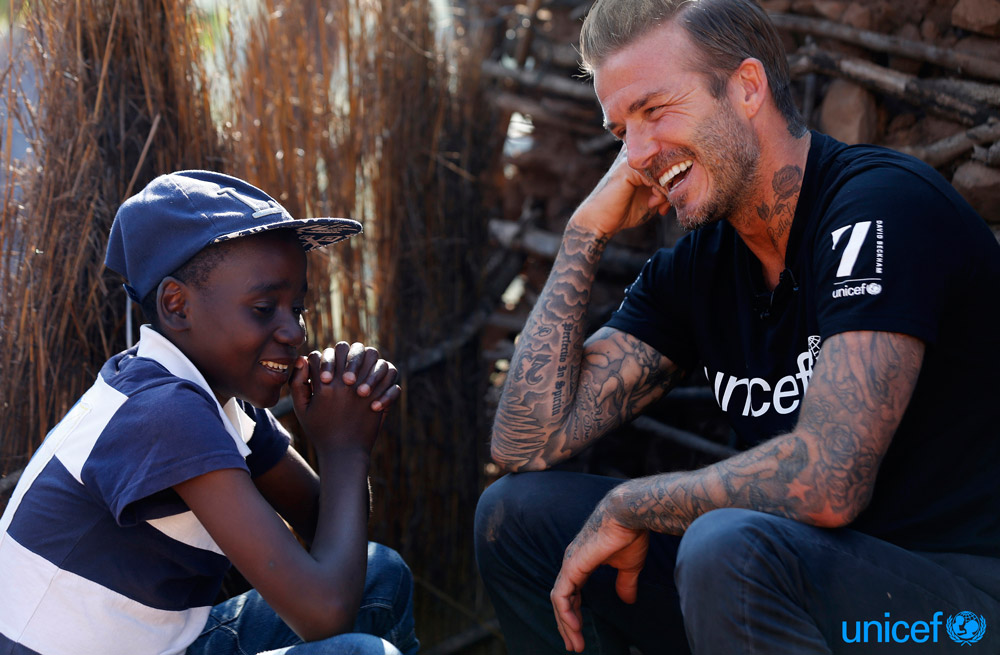 38 Foto che Dimostrano che David Beckham non è solo super sexy
