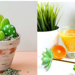 10 Idee Originali per Decorare la Vostra Casa con dei Cactus Finti!
