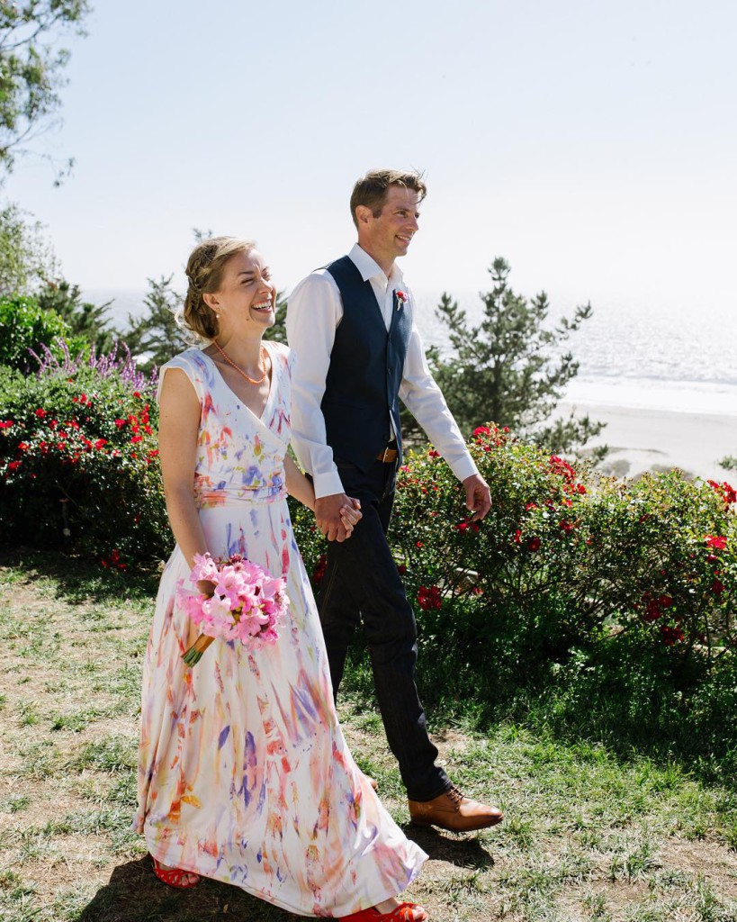 22 Abiti da Sposa Coloratissimi Che Vi Faranno Cambiare Idea sull'Abito Bianco