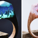 Secret Wood: 14 Anelli in Legno che Contengono Mondi Segreti!