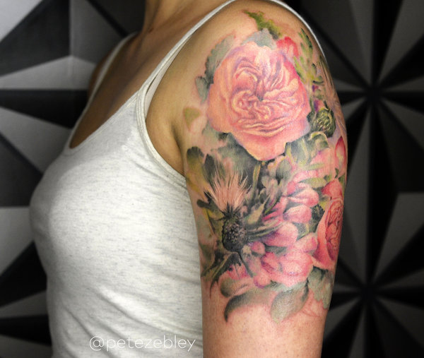 Bouquet Tattoo: 15 Tatuaggi per Custodire Il Ricordo Del Giorno Più Bello!