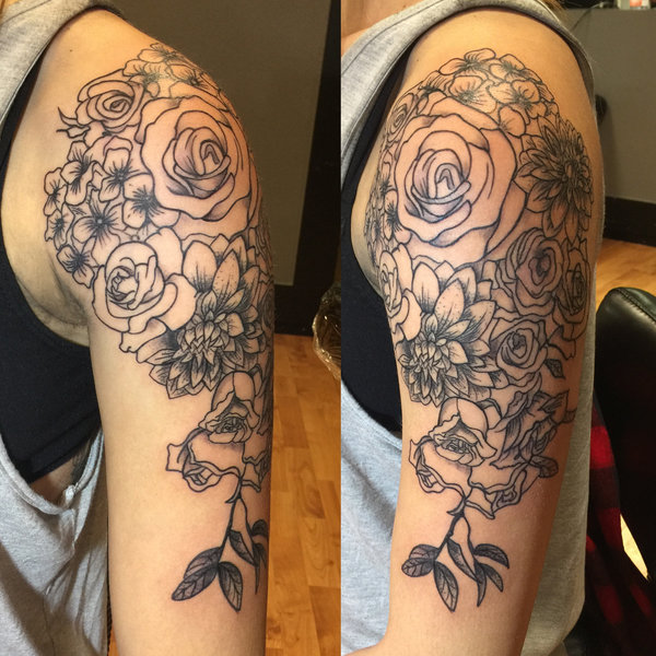 Bouquet Tattoo: 15 Tatuaggi per Custodire Il Ricordo Del Giorno Più Bello!