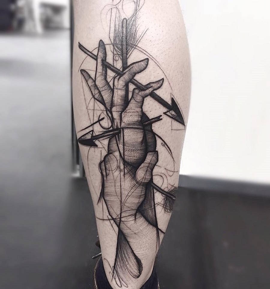 Tatuaggi Geometrici: Quando le Linee Formano Disegni Perfetti