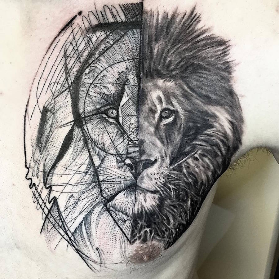 Tatuaggi Geometrici: Quando le Linee Formano Disegni Perfetti