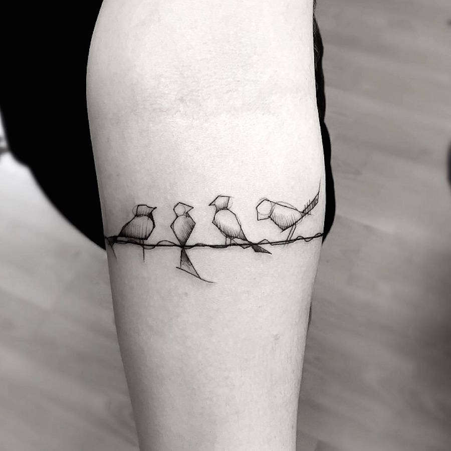 Tatuaggi Geometrici: Quando le Linee Formano Disegni Perfetti