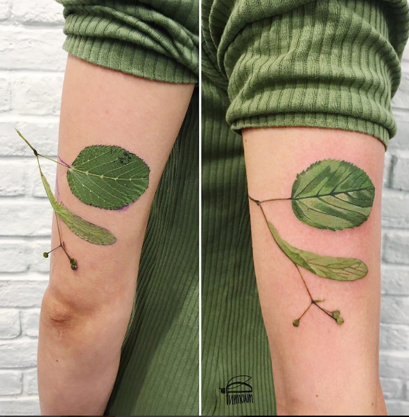 Tatuaggi Unici e Inimitabili con le Foglie: I Fantastici Lavori di Rit Kit
