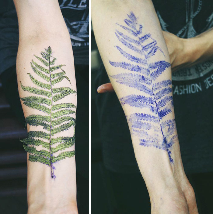 Tatuaggi Unici e Inimitabili con le Foglie: I Fantastici Lavori di Rit Kit