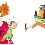 Vita da Mamme: Un'Illustratrice Cattura I Loro Momenti in Divertenti Vignette