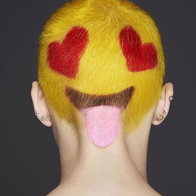 Hair Stenciling: il Nuovo Coloratissimo Trend Per Capelli 2016