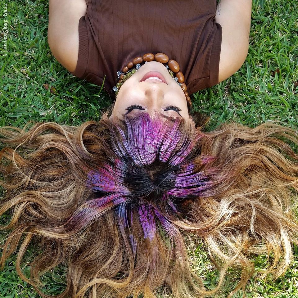 Hair Stenciling: il Nuovo Coloratissimo Trend Per Capelli 2016
