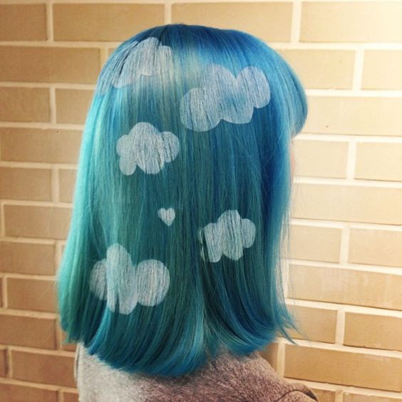 Hair Stenciling: il Nuovo Coloratissimo Trend Per Capelli 2016