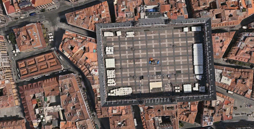 30 piazze viste dall'alto: sicuro di saper riconoscere la tua o quelle che hai visitato?
