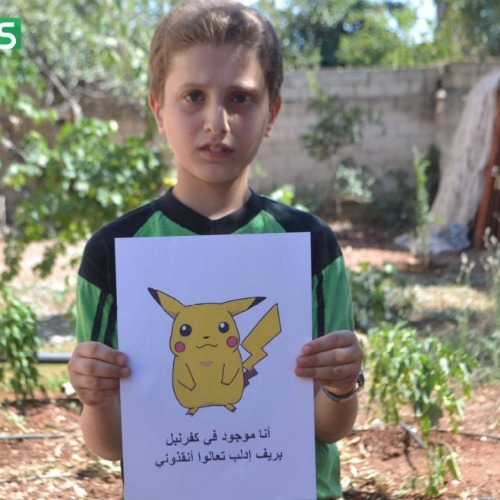 Pokemon Go: "Trovateci e salvateci!". Il disperato appello dei bambini siriani