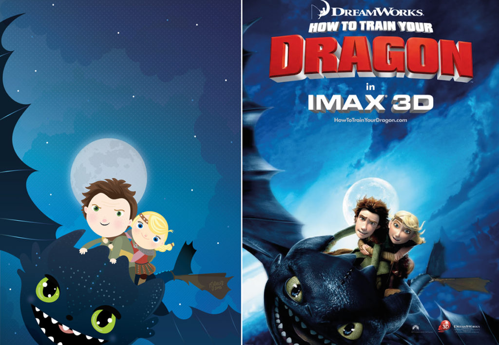 Se i Nostri Film Del Cuore Fossero Disegni: 9 Immagini che Fanno Sorridere
