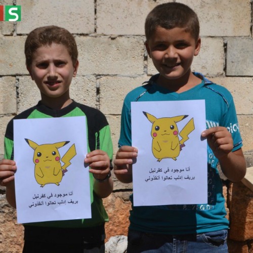Pokemon Go: "Trovateci e salvateci!". Il disperato appello dei bambini siriani