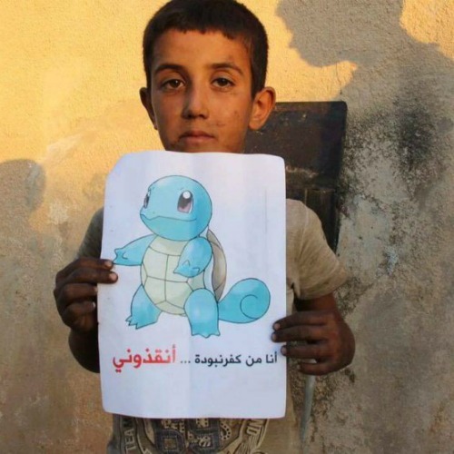 Pokemon Go: "Trovateci e salvateci!". Il disperato appello dei bambini siriani