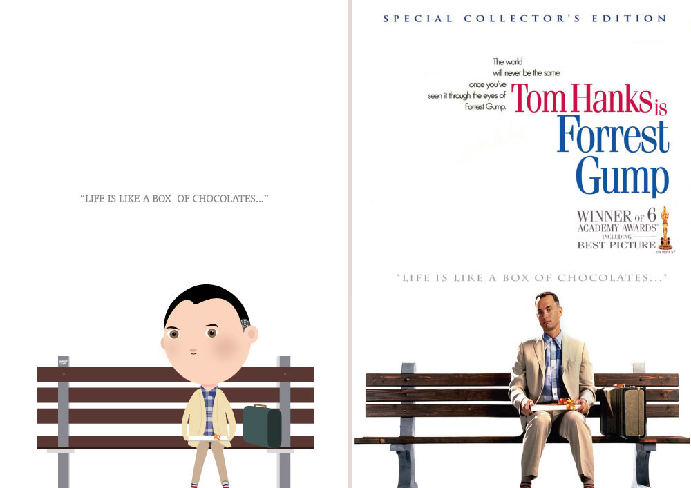 Se i Nostri Film Del Cuore Fossero Disegni: 9 Immagini che Fanno Sorridere