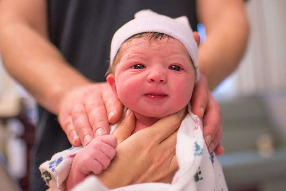 15 scatti della mamma fotografa che ha documentato il suo travaglio e il parto