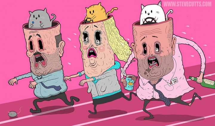 "Il punto di svolta": l'impressionante video di Steve Cutts che mostra la follia che ci sta uccidendo, tutti