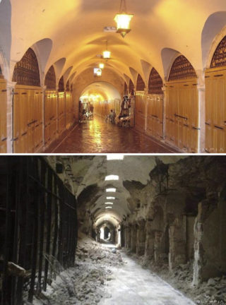 10 immagini che mostrano Aleppo (Siria) prima e dopo le bombe 10 immagini che mostrano Aleppo (Siria) prima e dopo le bombe