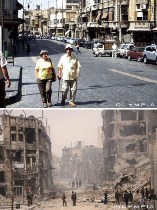 10 immagini che mostrano Aleppo (Siria) prima e dopo le bombe 10 immagini che mostrano Aleppo (Siria) prima e dopo le bombe