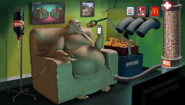 "Il punto di svolta": l'impressionante video di Steve Cutts che mostra la follia che ci sta uccidendo, tutti