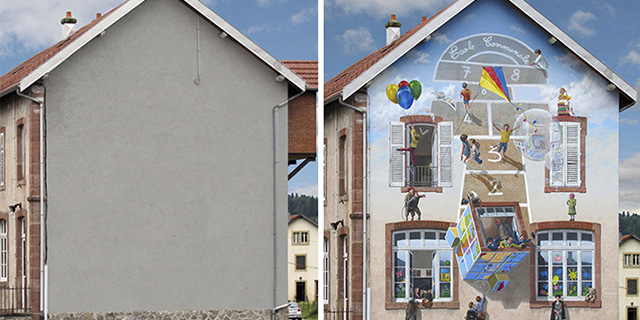 12 opere dell'artista che trasforma i muri degradati delle città in capolavori 12 opere dell'artista che trasforma i muri degradati delle città in capolavori