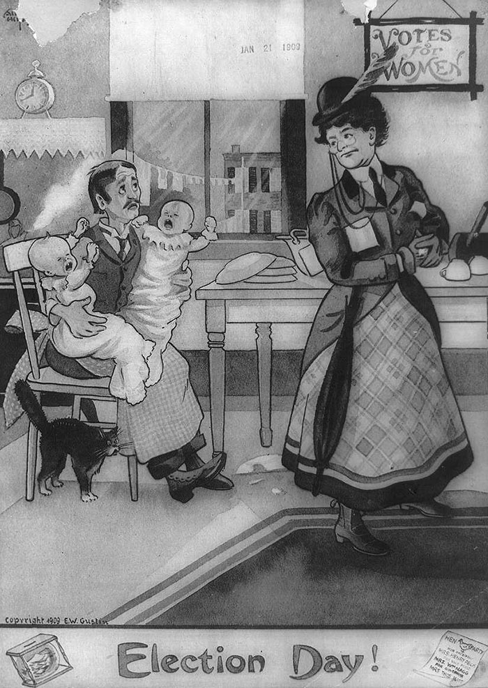 Diritti alle donne: 15 immagini di un tempo che ne mostravano i "pericoli"