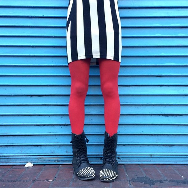 Gli strani leggings e la colorata vita (e in giù) di New York
