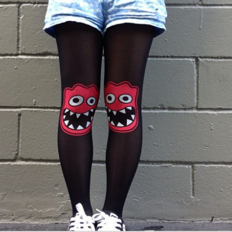 Gli strani leggings e la colorata vita (e in giù) di New York