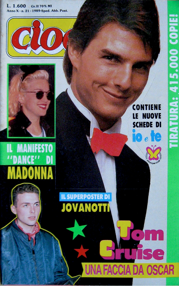 Le migliori copertine di Cioè anni '90 (e anche '80). Quanti di questi numeri ricordate?