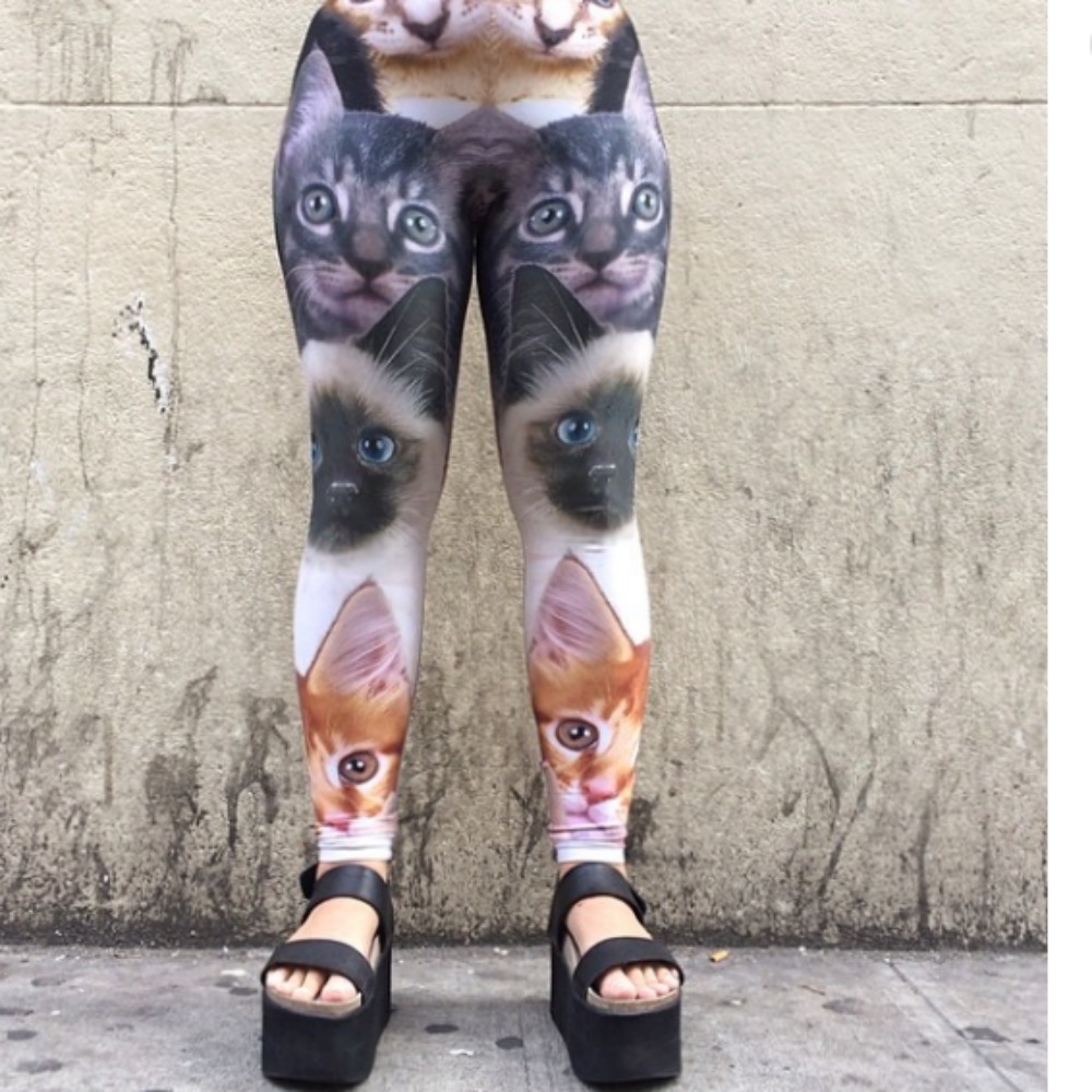 Gli strani leggings e la colorata vita (e in giù) di New York