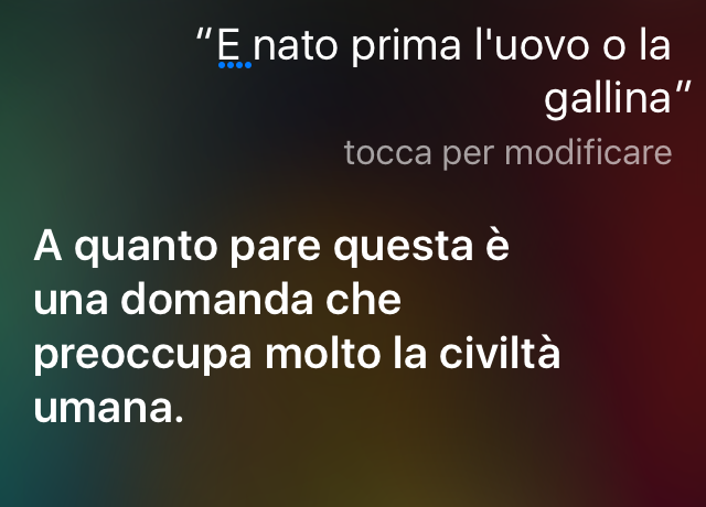 Le domande più divertenti da porre a Siri