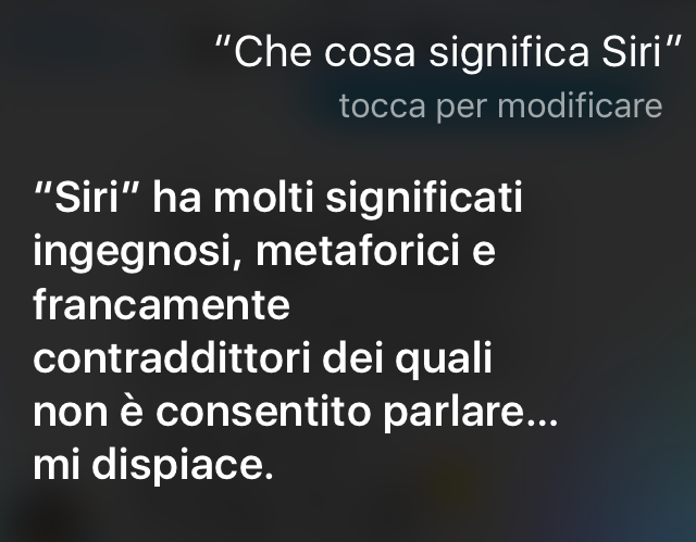 Le domande più divertenti da porre a Siri