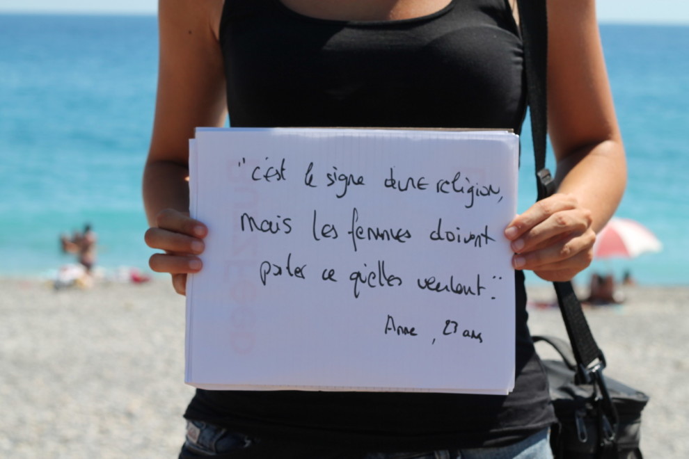 "Cosa significa per voi il divieto di portare il burkini": rispondono le donne a Nizza