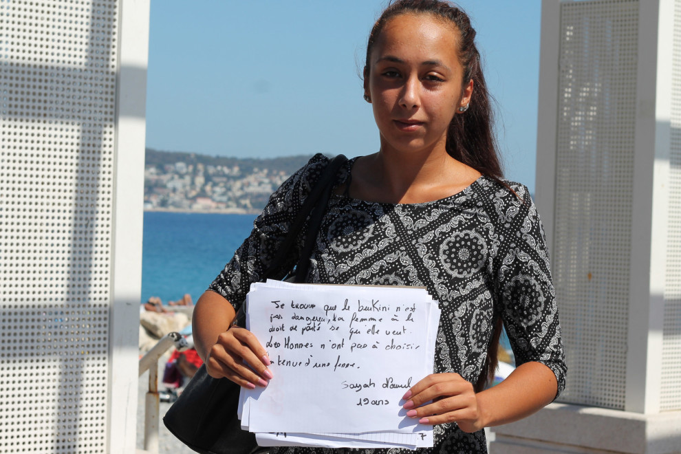 "Cosa significa per voi il divieto di portare il burkini": rispondono le donne a Nizza