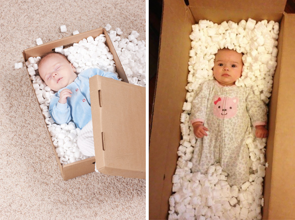 25 divertenti foto di bambini che non sono uscite come gli originali a cui si ispirano