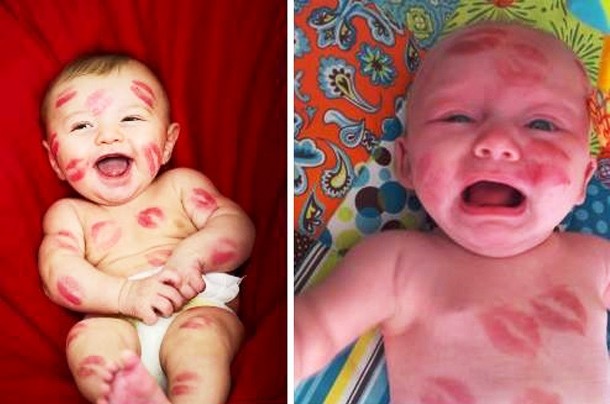 25 divertenti foto di bambini che non sono uscite come gli originali a cui si ispirano