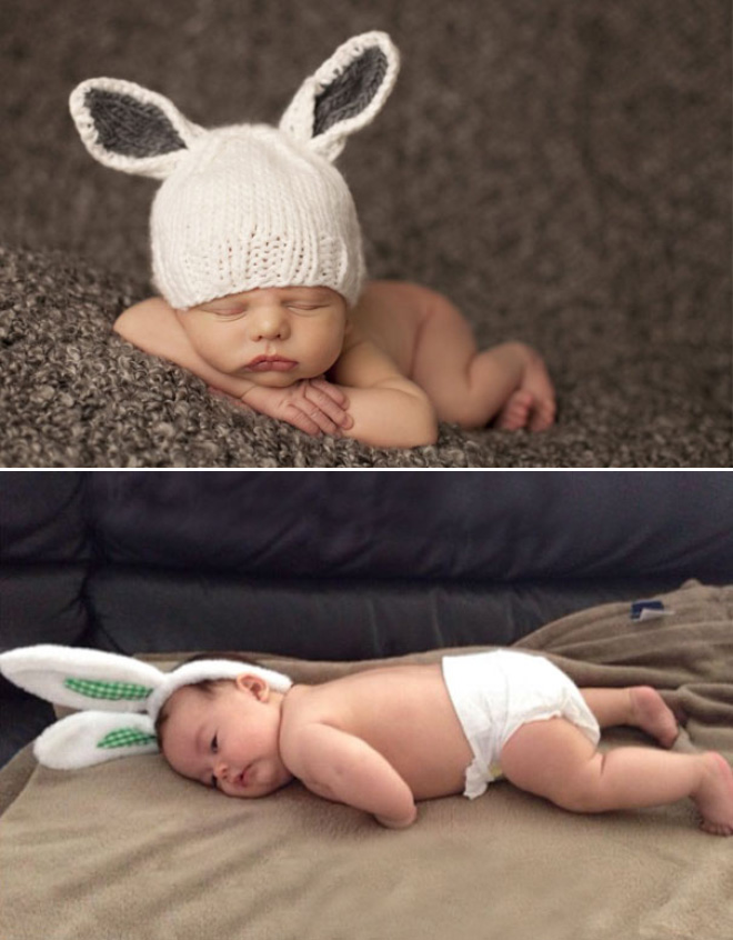 25 divertenti foto di bambini che non sono uscite come gli originali a cui si ispirano