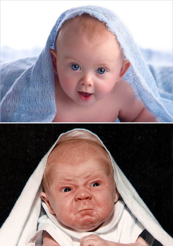 25 divertenti foto di bambini che non sono uscite come gli originali a cui si ispirano