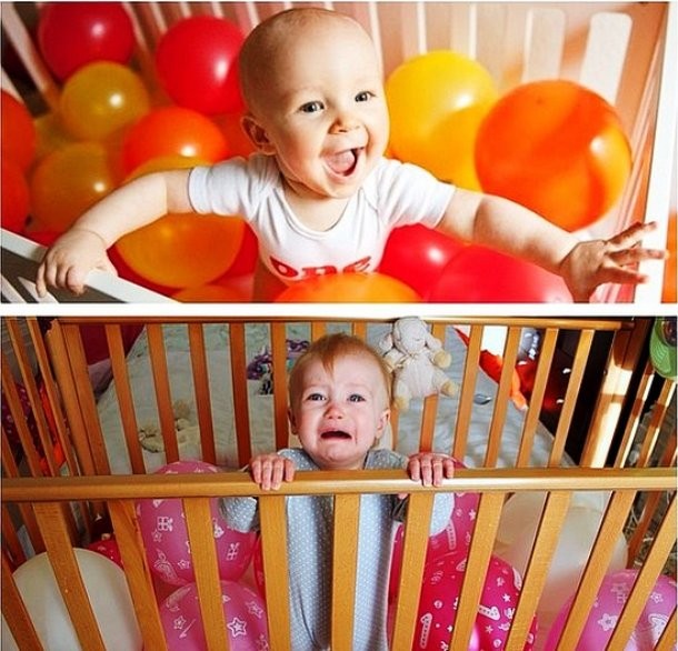 25 divertenti foto di bambini che non sono uscite come gli originali a cui si ispirano