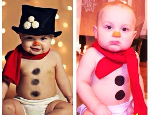 25 divertenti foto di bambini che non sono uscite come gli originali a cui si ispirano