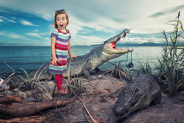 Ecco come questo papà realizza queste pazze foto con le sue figlie