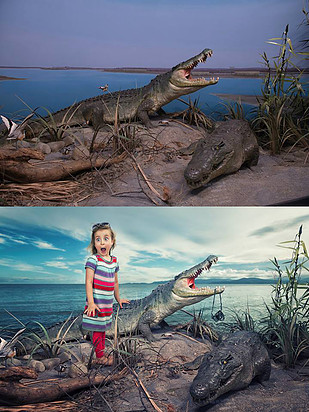 Ecco come questo papà realizza queste pazze foto con le sue figlie
