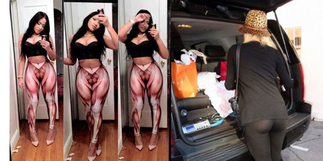 9 star che non hanno ben capito come si portano i leggings (o forse sì) 9 star che non hanno ben capito come si portano i leggings (o forse sì)
