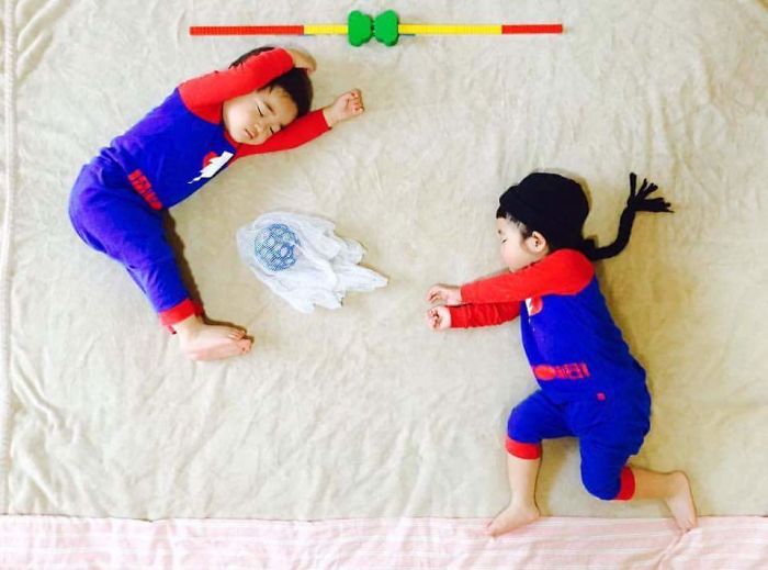Questi bambini diventano delle star del web mentre dormono!
