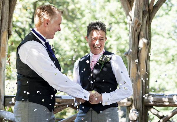 I vestiti di 18 donne che, al loro matrimonio, non hanno indossato un abito da sposa