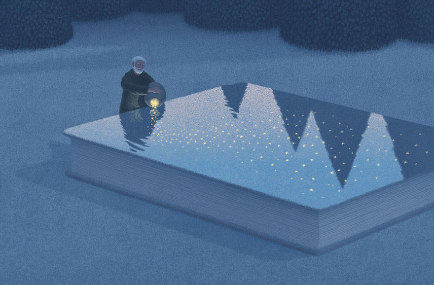 16 illustrazioni per veri amanti della lettura da usare come copertina Facebook!