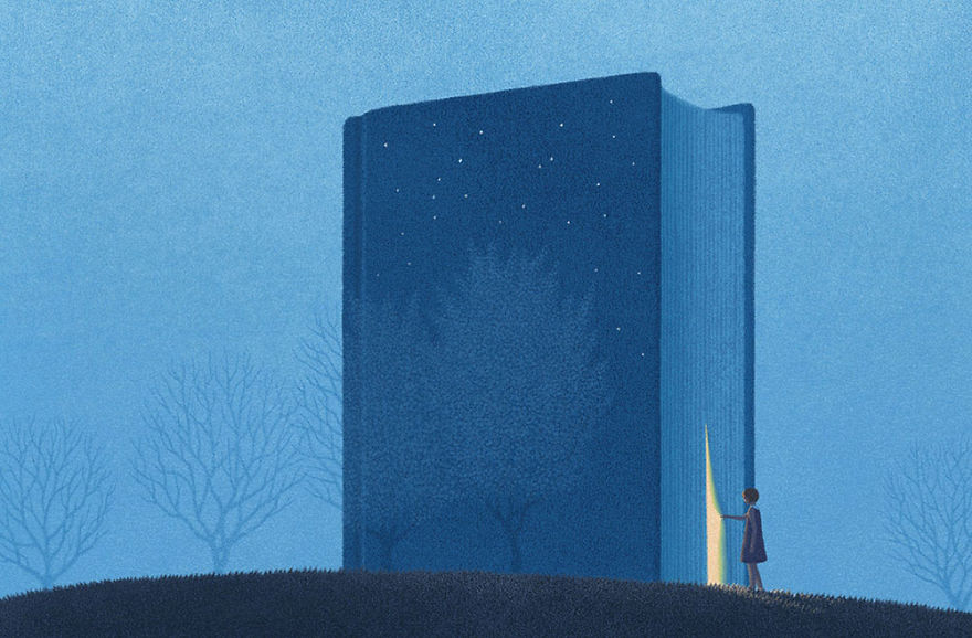 16 illustrazioni per veri amanti della lettura da usare come copertina Facebook!