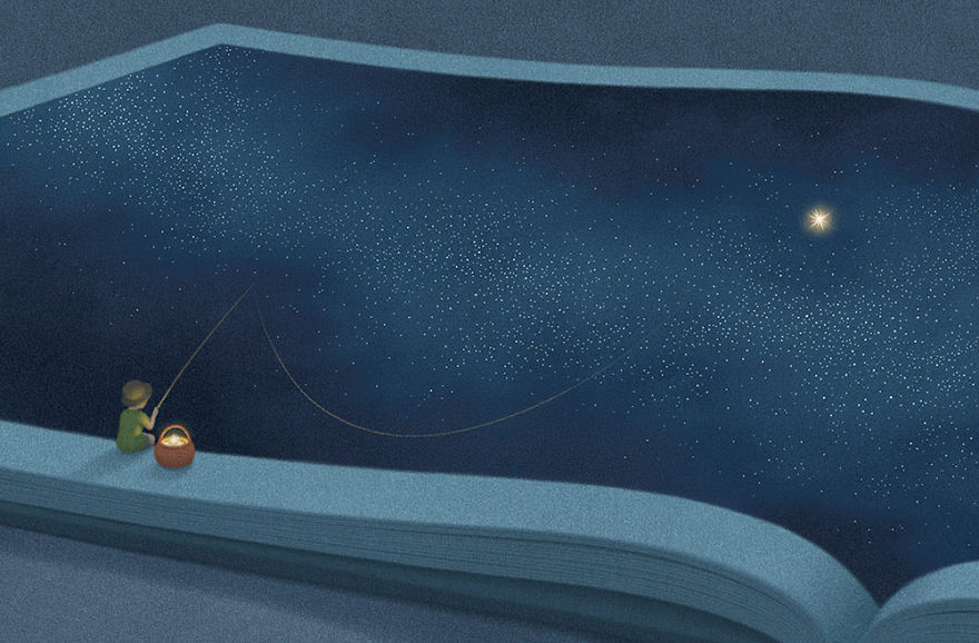 16 illustrazioni per veri amanti della lettura da usare come copertina Facebook!